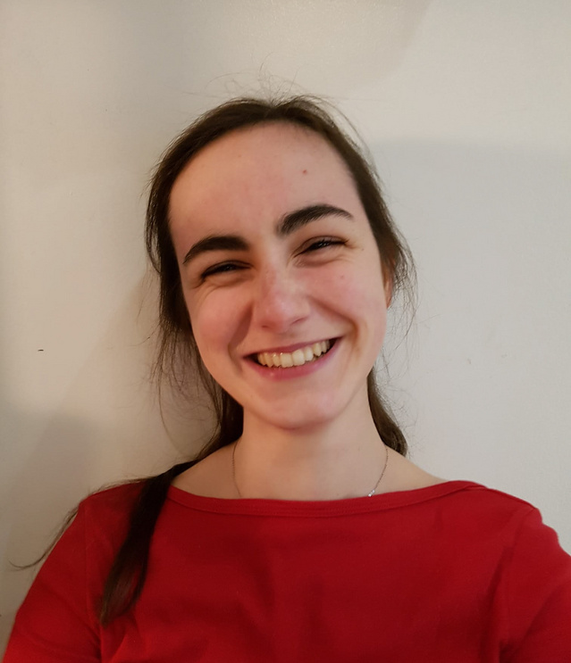 The picture shows Noemie Lebon. 